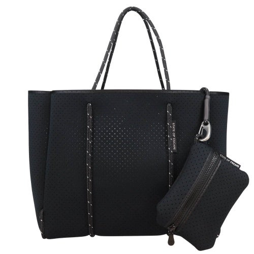 ステイトオブエスケープ トートバッグ レディース ブラック STATE OF ESCAPE FLYING SOLO BAG BLACK