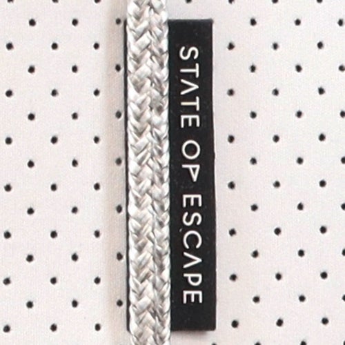 ステイトオブエスケープ トートバッグ レディース ホワイト STATE OF ESCAPE FLYING SOLO BAG WHITE/GREY