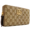 グッチ 長財布 レディース ダブルＧ ジップアラウンドウォレット ブラウン GUCCI 443123 FAF05 9651 VINTAG.SAND/DK BROWN