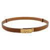 エルメス ベルト ケリーベルト ヴォー・エプソン ブラウン HERMES H069853CC37 ゴールド G刻印