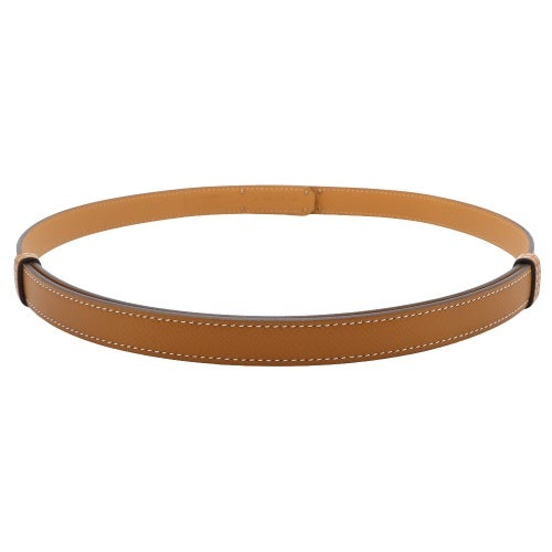 エルメス ベルト ケリーベルト ヴォー・エプソン ブラウン HERMES H069853CC37 ゴールド G刻印