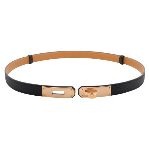 エルメス ベルト ケリーベルト ヴォー・エプソン ブラック HERMES