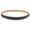 エルメス ベルト ケリーベルト ヴォー・エプソン ブラック HERMES H069853CD89 G刻印