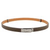 エルメス ベルト ケリーベルト ヴォー・エプソン ブラウン HERMES H069853CK18 エトゥープ G刻印