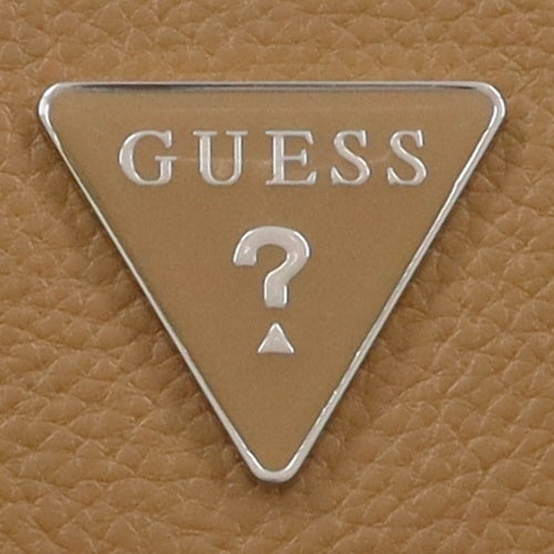 ゲス ショルダーバッグ レディース LISA MINI DOUBLE ZIP CROSSBODY ブラウン GUESS PE128971 SDT SADDLE TAN