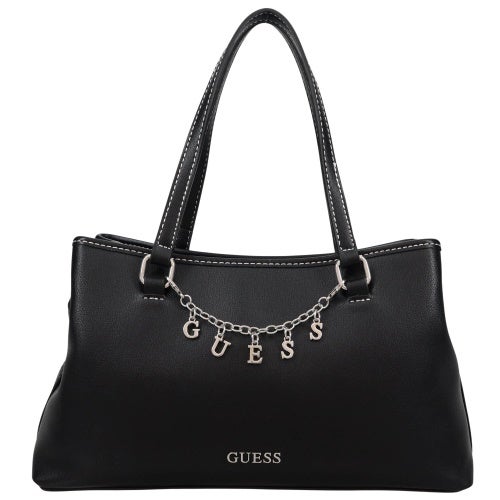 ゲス ショルダーバッグ レディース ANGELICA SATCHEL ブラック GUESS