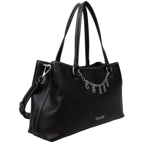 ゲス ショルダーバッグ レディース ANGELICA SATCHEL ブラック GUESS PE205106 BLA BLACK