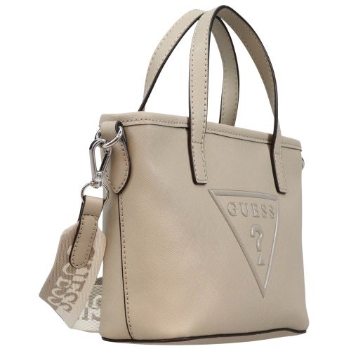 ゲス ショルダーバッグ レディース KEIRA MINI TOTE グレー GUESS SF178381 TAU TAUPE
