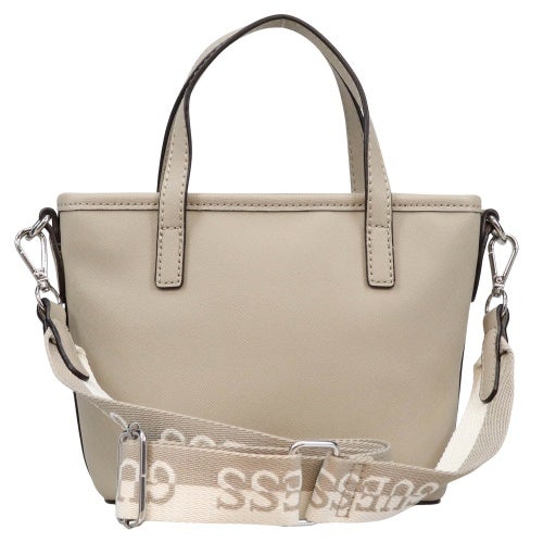 ゲス ショルダーバッグ レディース KEIRA MINI TOTE グレー GUESS SF178381 TAU TAUPE