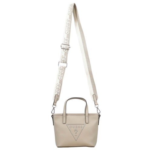 ゲス ショルダーバッグ レディース KEIRA MINI TOTE グレー GUESS SF178381 TAU TAUPE