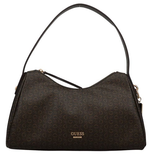 ゲス ショルダーバッグ レディース JASMIN SHOULDER ブラウン GUESS SG201218 NAT NATURAL