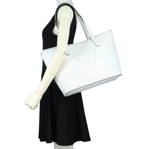 ゲス トートバッグ レディース KEIRA TOTE ホワイト GUESS SF178325 CRE CREAM