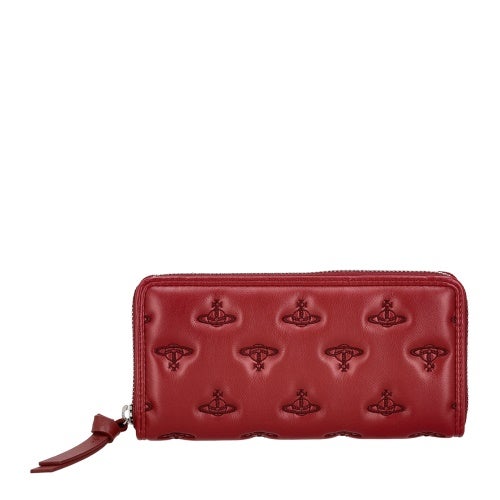 ヴィヴィアンウエストウッド 長財布 レディース レッド Vivienne