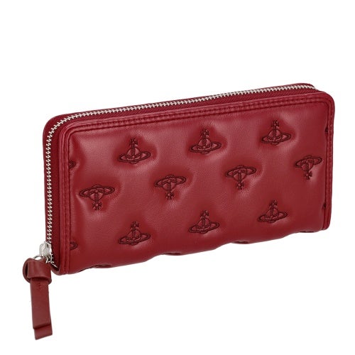 ヴィヴィアンウエストウッド 長財布 レディース レッド Vivienne