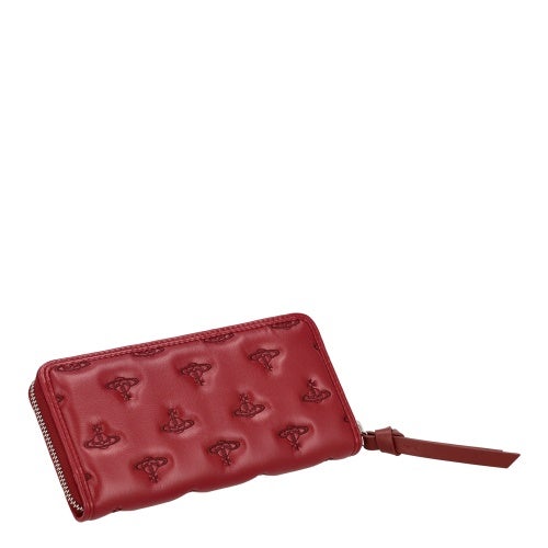 ヴィヴィアンウエストウッド 長財布 レディース レッド Vivienne