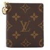 ルイヴィトン 二つ折り財布 モノグラム ポケットウォレット・LV チャーム ピンク LOUIS VUITTON M29059 コンフェッティピンク