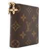ルイヴィトン 二つ折り財布 モノグラム ポケットウォレット・LV チャーム ピンク LOUIS VUITTON M29059 コンフェッティピンク