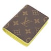 ルイヴィトン 二つ折り財布 レディース モノグラム ポケットウォレット・LV チャーム イエロー LOUIS VUITTON M29791 サンフラワーイエロー
