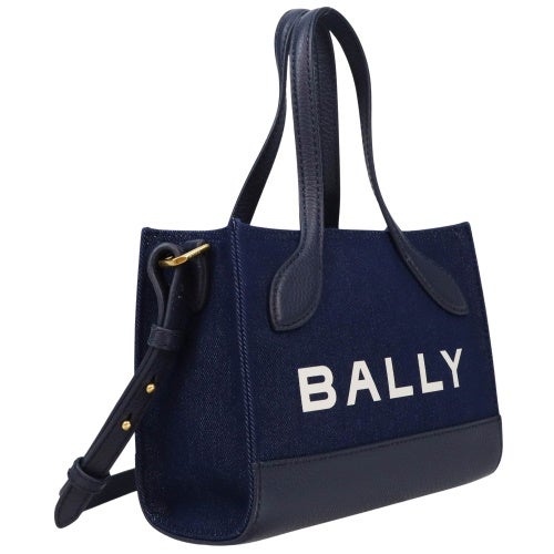 バリー トートバッグ メンズ BAR KEEP ON XS ブラック BALLY 6306500 MULTIMARINE ORO