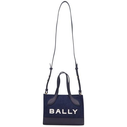 バリー トートバッグ メンズ BAR KEEP ON XS ブラック BALLY 6306500 MULTIMARINE ORO