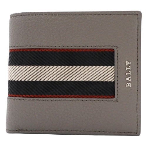 バリー 二つ折り財布 メンズ BRIBEL.DSH グレー BALLY 6306286 DARK MINERAL PALLADI