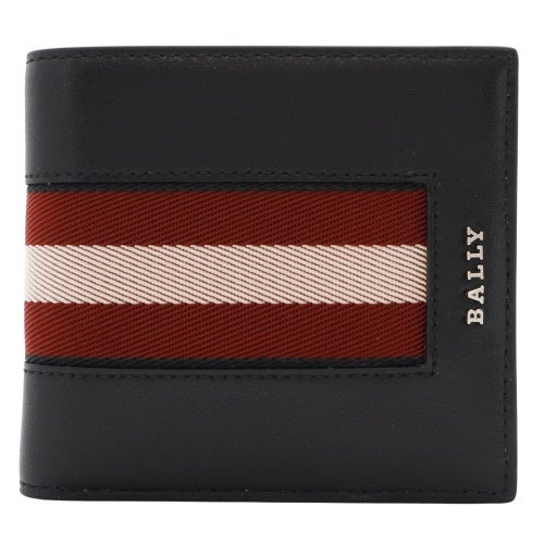 バリー 二つ折り財布 メンズ BRIBEL.DSH ブラック BALLY 6309719 BLACK PALLADIO