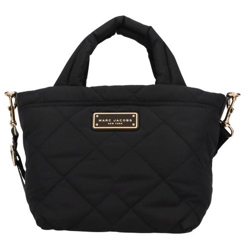 マークジェイコブス ショルダーバッグ レディース QUILTED NYLON MINI TOTE BAG ブラック Marc Jacobs M0016681 001
