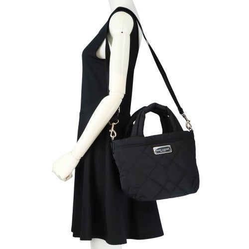 マークジェイコブス ショルダーバッグ レディース QUILTED NYLON MINI TOTE BAG ブラック Marc Jacobs M0016681 001