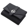 マイケルコース 三つ折り財布 レディース ブラック MICHAEL KORS 35S5SGRE6L BLACK