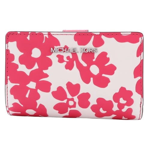マイケルコース 二つ折り財布 レディース レッド MICHAEL KORS 35S5STVF6Y DRAGONFRUIT