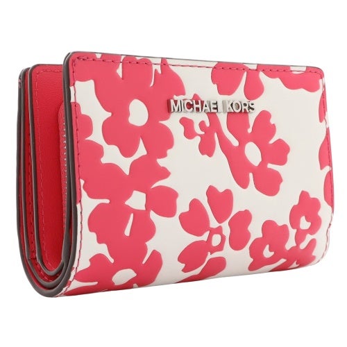 マイケルコース 二つ折り財布 レディース レッド MICHAEL KORS 35S5STVF6Y DRAGONFRUIT