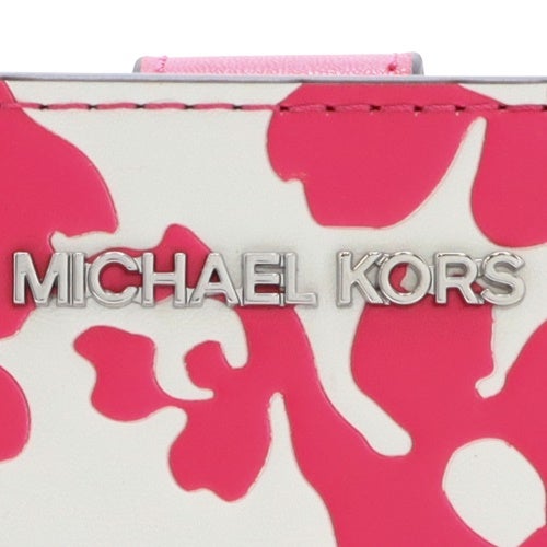 マイケルコース 二つ折り財布 レディース レッド MICHAEL KORS 35S5STVF6Y DRAGONFRUIT