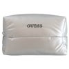 ゲス ポーチ レディース Puffy beauty case ホワイト GUESS Puffy beauty case WHT WHITE