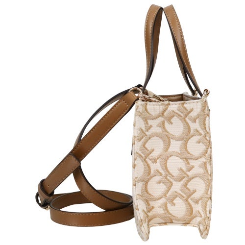 ゲス ショルダーバッグ レディース JERICO ベージュ GUESS MG192381 CUU CREAM MULTI