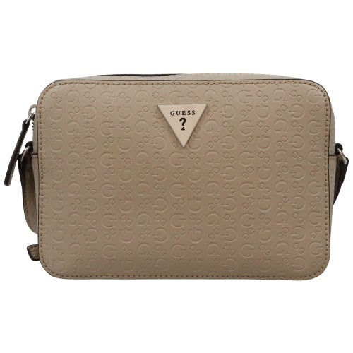 ゲス ショルダーバッグ レディース LILIA MINI CAMERA CROSSBODY ブラウン GUESS SE355870 TAU TAUPE