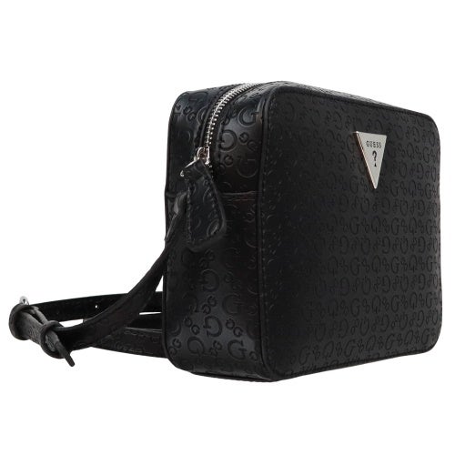 ゲス ショルダーバッグ レディース LILIA MINI CAMERA CROSSBODY ブラック GUESS SE355870 BLA BLACK