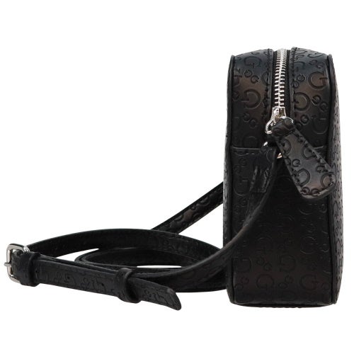 ゲス ショルダーバッグ レディース LILIA MINI CAMERA CROSSBODY ブラック GUESS SE355870 BLA BLACK