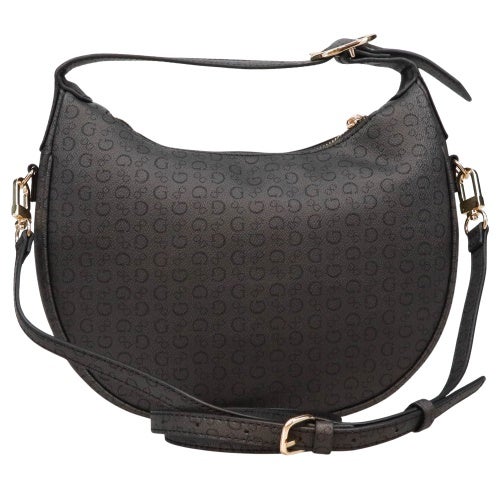 ゲス ショルダーバッグ レディース POLLY MINI SHOULDER グレー GUESS SG255672 COA COAL