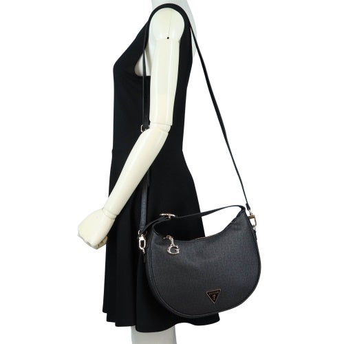 ゲス ショルダーバッグ レディース POLLY MINI SHOULDER グレー GUESS SG255672 COA COAL