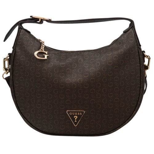 ゲス ショルダーバッグ レディース POLLY MINI SHOULDER ブラウン GUESS SG255672 NAT NATURAL