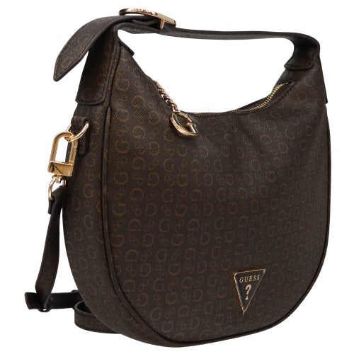ゲス ショルダーバッグ レディース POLLY MINI SHOULDER ブラウン GUESS SG255672 NAT NATURAL