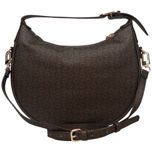 ゲス ショルダーバッグ レディース POLLY MINI SHOULDER ブラウン GUESS SG255672 NAT NATURAL