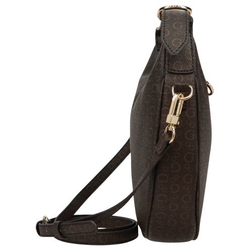 ゲス ショルダーバッグ レディース POLLY MINI SHOULDER ブラウン GUESS SG255672 NAT NATURAL