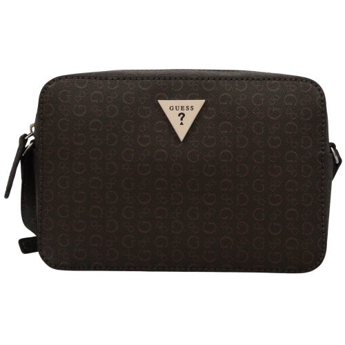 ゲス ショルダーバッグ レディース LILIA MINI CAMERA CROSSBODY ブラウン GUESS SV355870 NAT NATURAL