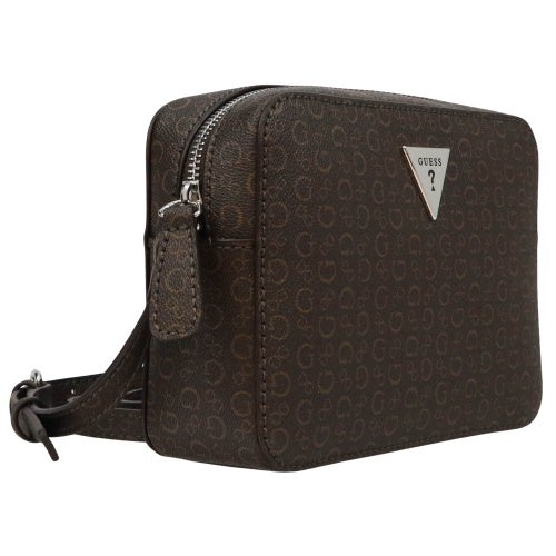 ゲス ショルダーバッグ レディース LILIA MINI CAMERA CROSSBODY ブラウン GUESS SV355870 NAT NATURAL