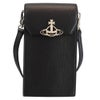 ヴィヴィアンウエストウッド ショルダーバッグ レディース PHONE BAG ブラック Vivienne Westwood 58030001U S000D N403