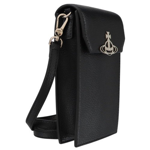 ヴィヴィアンウエストウッド ショルダーバッグ レディース PHONE BAG ブラック Vivienne Westwood 58030001U S000D N403