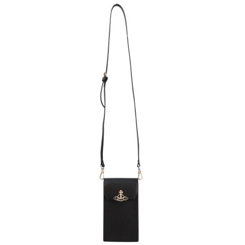 ヴィヴィアンウエストウッド ショルダーバッグ レディース PHONE BAG ブラック Vivienne Westwood 58030001U S000D N403