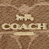 コーチ アウトレット 二つ折り財布 レディース スナップ ウォレット・シグネチャー シェニール ブラウン COACH OUTLET CCQ32 IMYN0