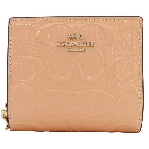 コーチ アウトレット 二つ折り財布 レディース ベージュ COACH OUTLET CFA23 IMS9W